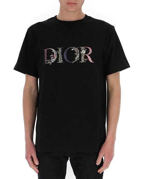 dior mens hand beaded floralshirt